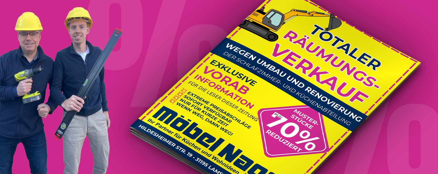 Räumungsverkauf Header