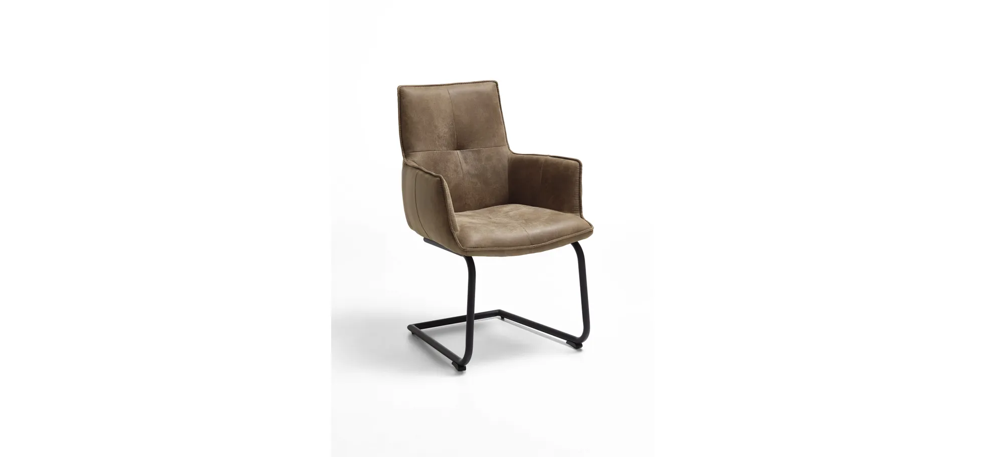 Sessel - Stoff, Hellbraun