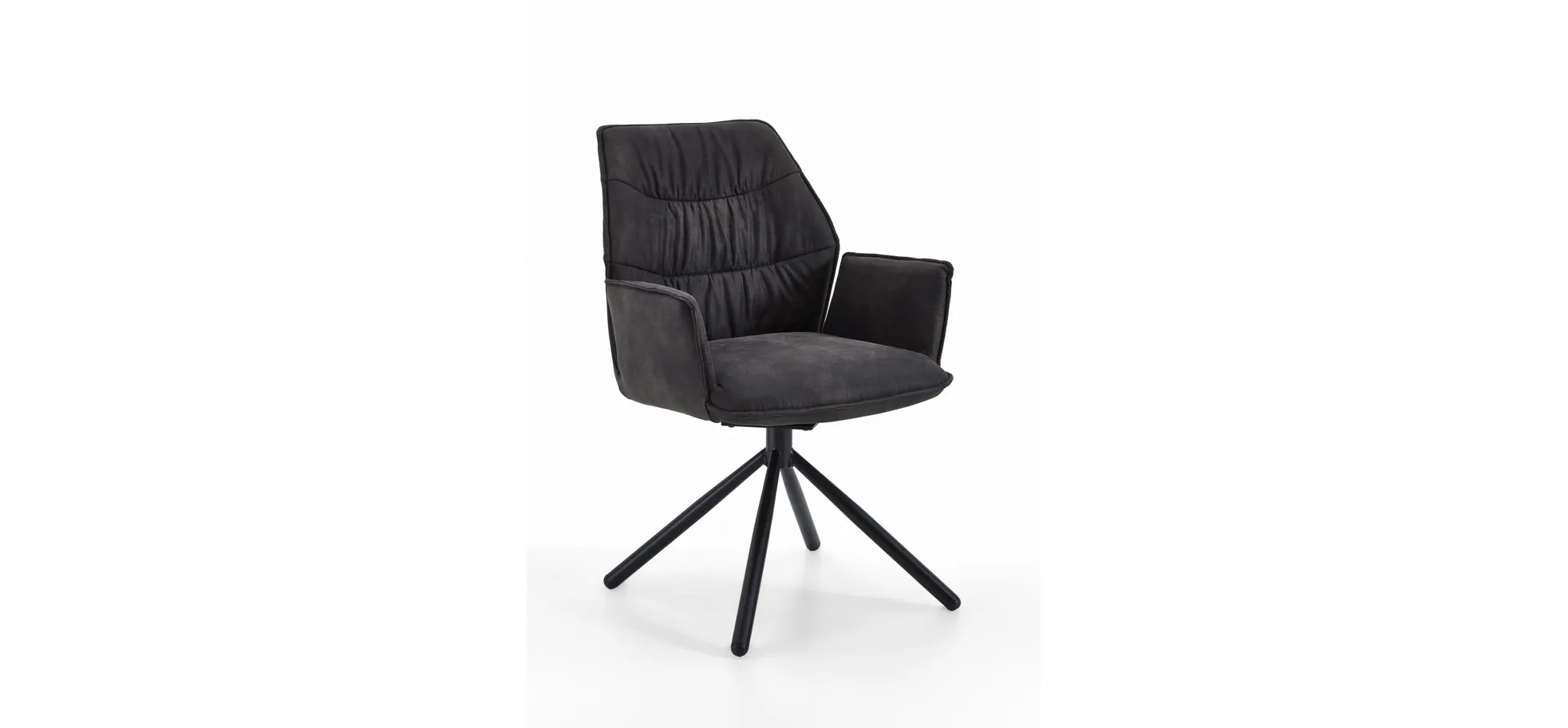 Sessel - Stoff, Anthrazit