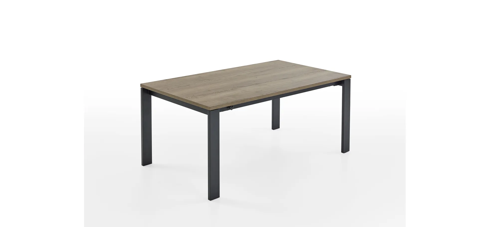 Esstisch - ausziehbar, LB ca. 180x100cm, Dekor Halifax Tabak