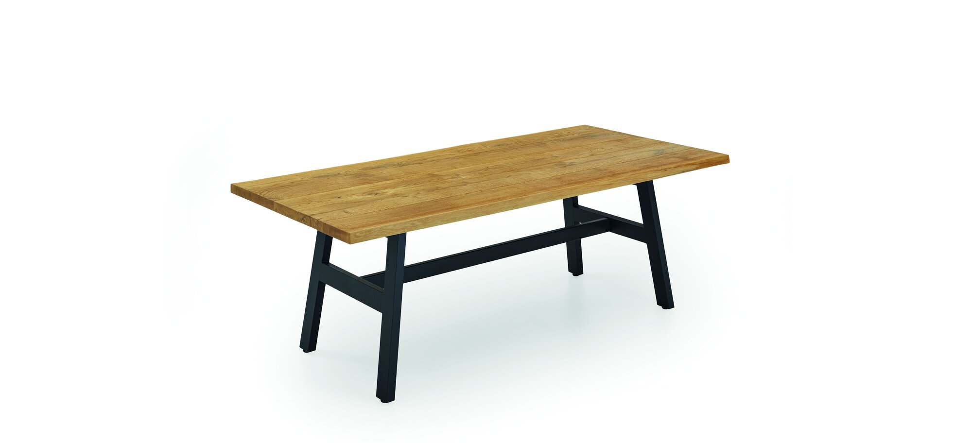 Esstisch LS 561520 - LB ca. 220x100cm, Eiche massiv