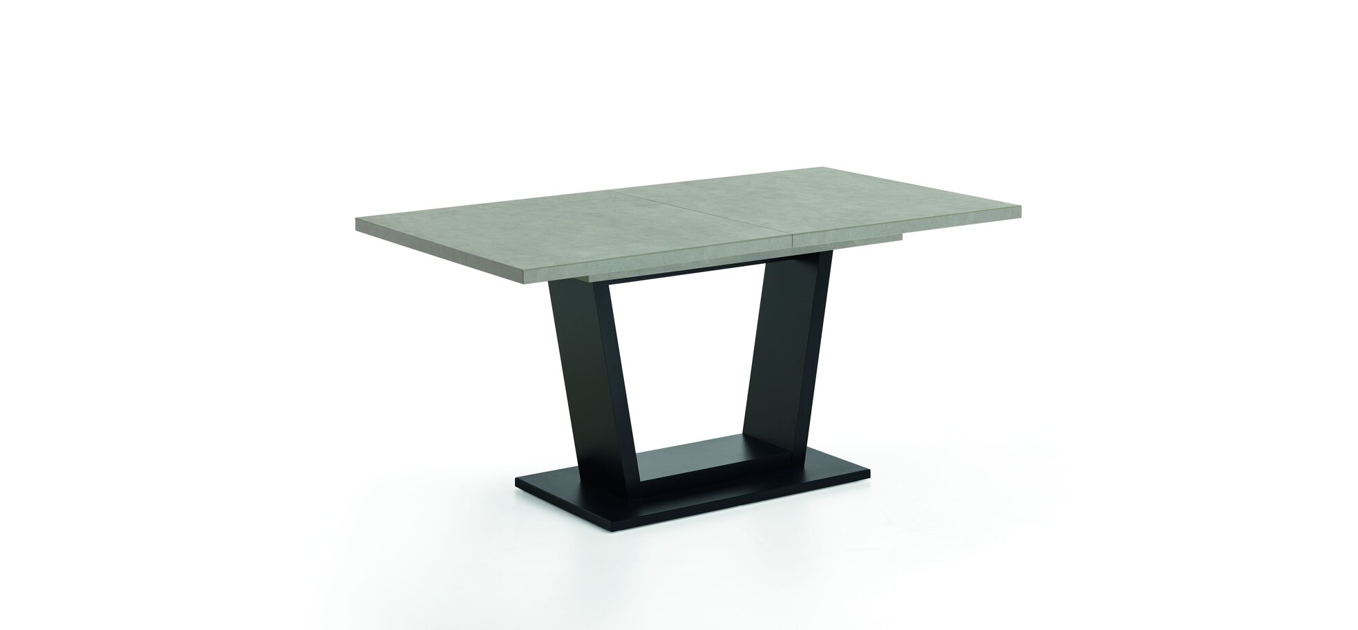 Esstisch LS 567620 - ausziehbar, LB. ca. 160x90cm, Grau