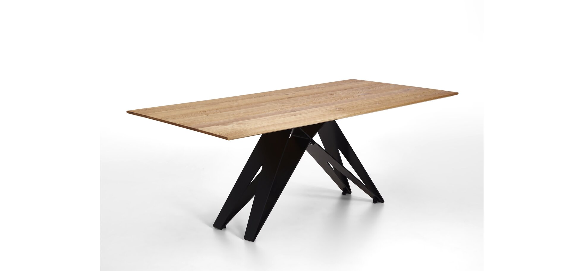 Esstisch LS 022219 - LB. ca. 200x100cm, Eiche massiv