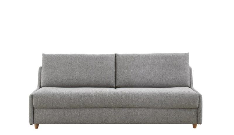 Schlafsofa - Liegefläche 180x200 cm, Stoff, Graugrün