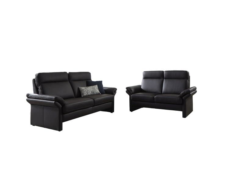 Sofa - 2,5-Sitzer, Leder, Braun