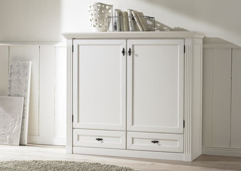 TV - Schrank - Lack, weiß