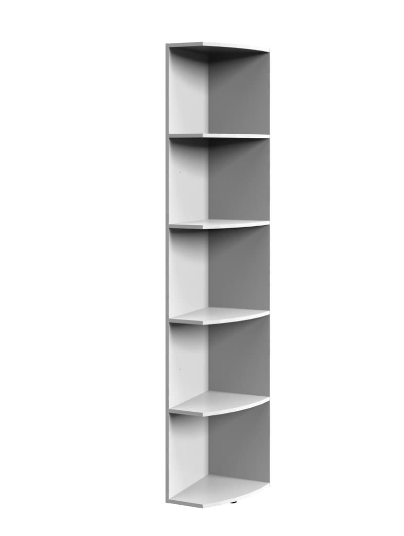 Regalschrank- B ca. 80 cm, Weiß