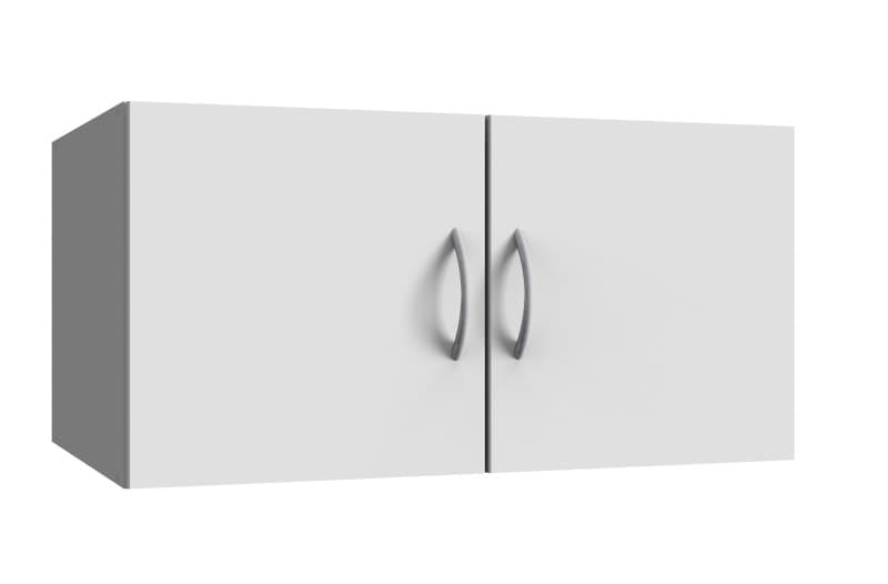 Schrankaufsatz- B ca. 80 cm, Weiß