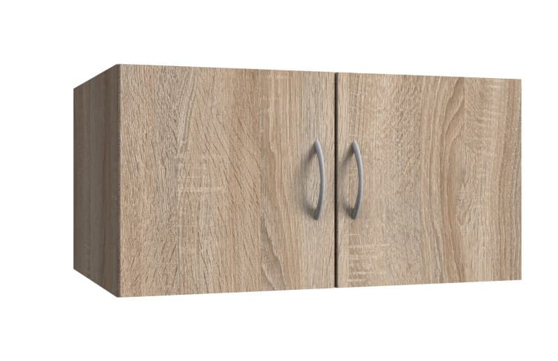 Schrankaufsatz- B ca. 80 cm, Eiche Dekor