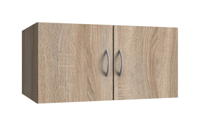 Aufsatz/Hängeschrank- B ca. 80 cm, Eiche Dekor
