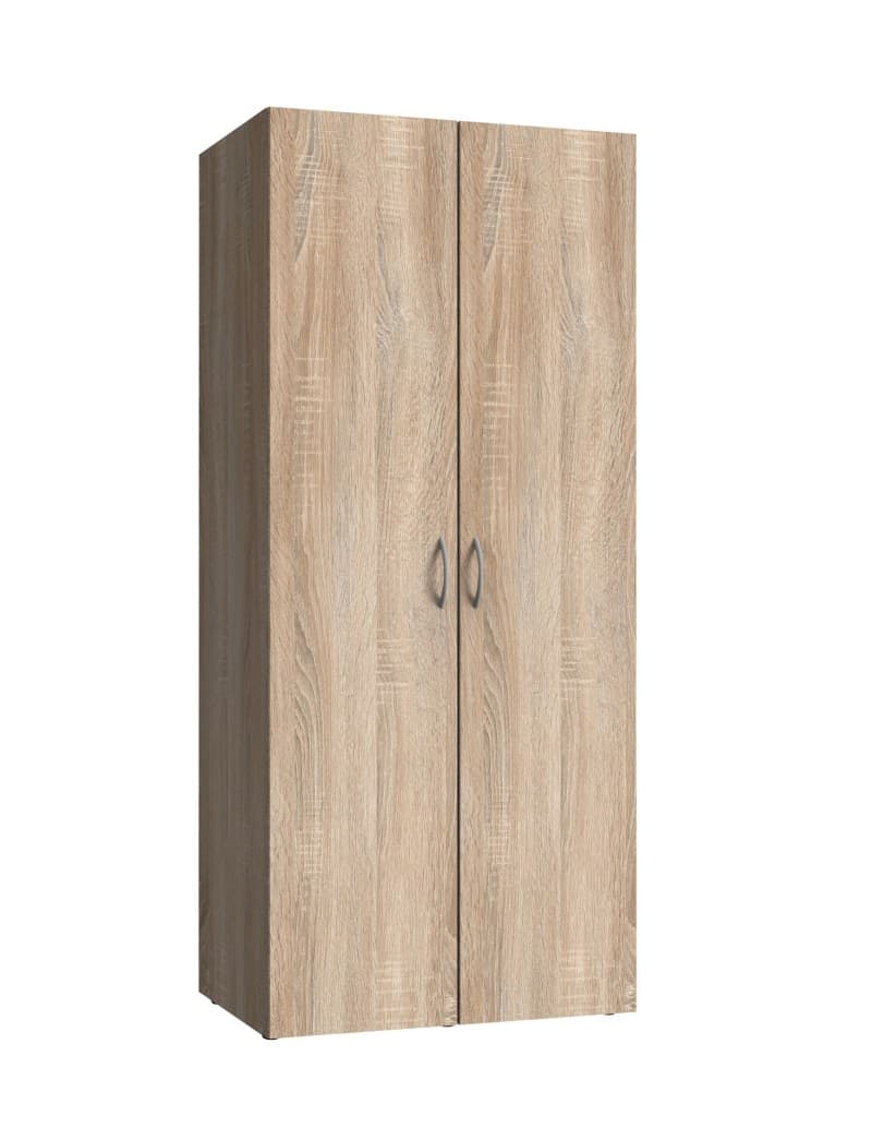 Kleiderschrank- B ca. 80 cm, Eiche Dekor