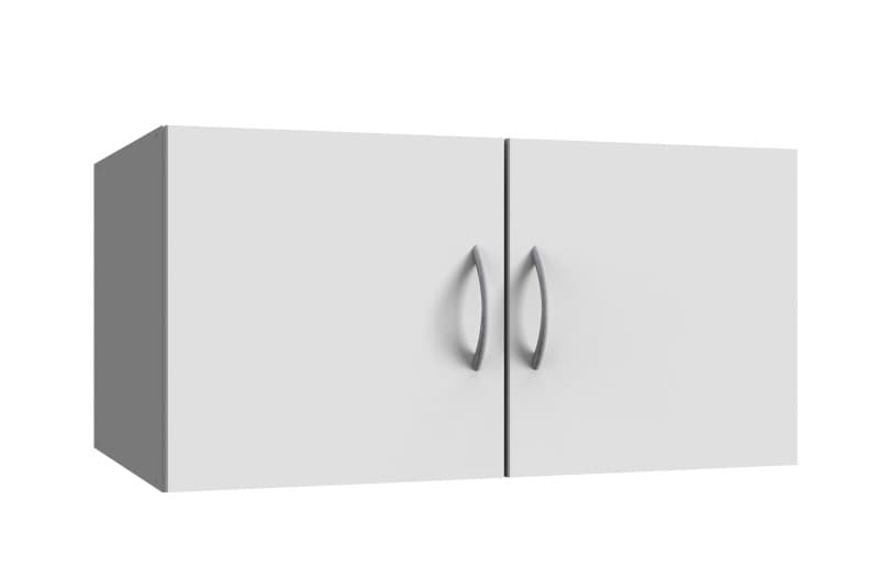 Schrankaufsatz- B ca. 80 cm, Weiß