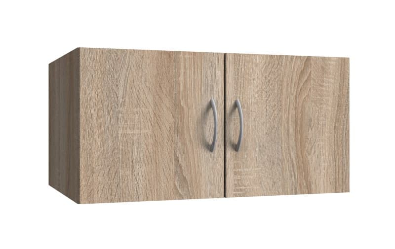 Schrankaufsatz- B ca. 80 cm, Eiche Dekor