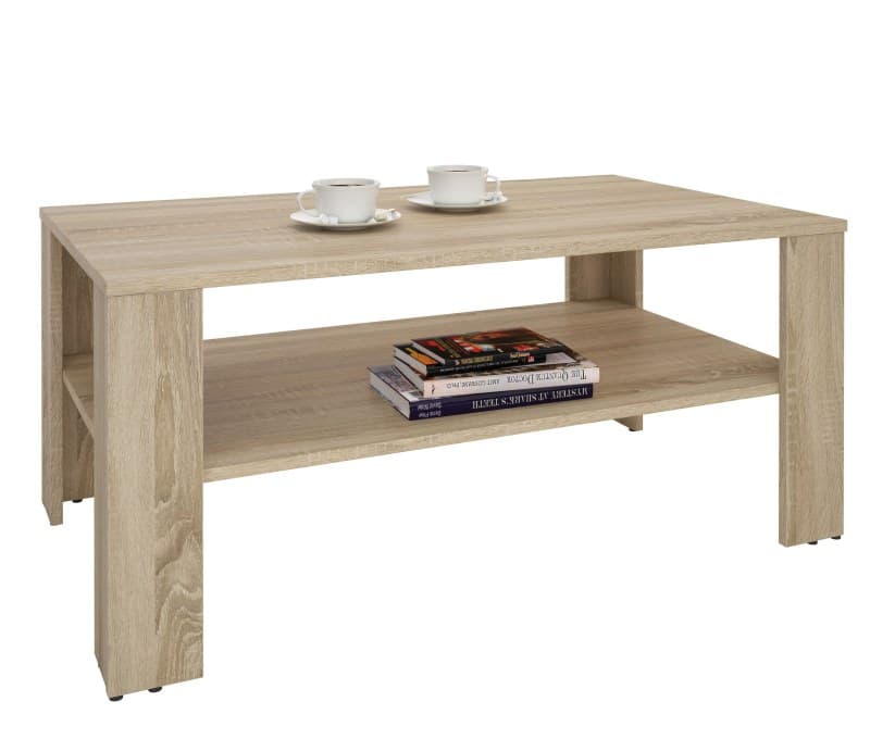 Couchtisch - LB ca. 100x59 cm, Eiche Dekor