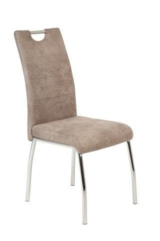 Stuhl - Stoff, Beige