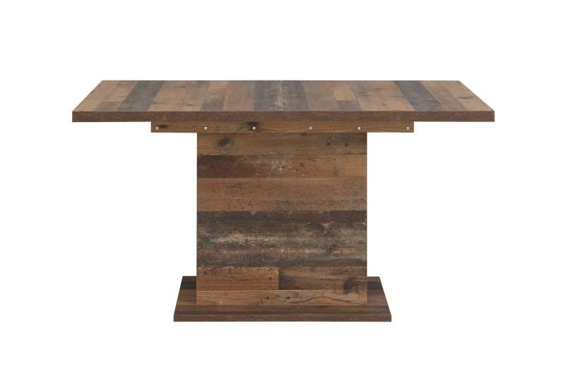 Esstisch FEA - ausziehbar, LB ca. 160x90 cm, Old-Wood Vintage Dekor