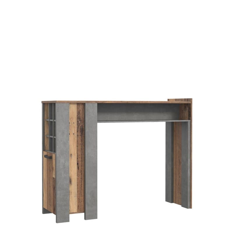 Bartisch FEA - Old-Wood Vintage Dekor, Betonoptik