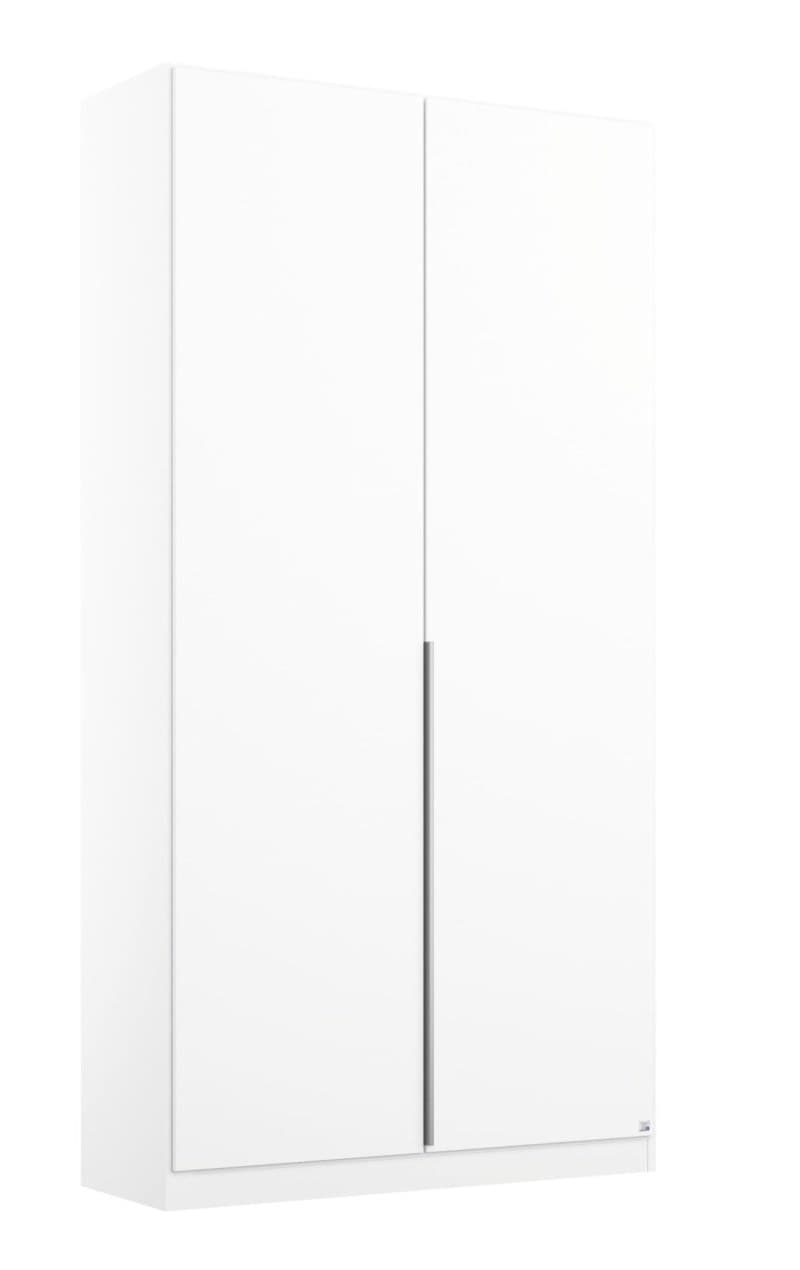 Drehtürenschrank- B ca. 91 cm, Weiß