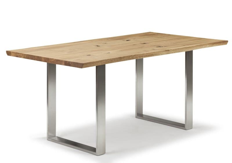 Esstisch - LB ca. 180x90 cm, Wildeiche massiv