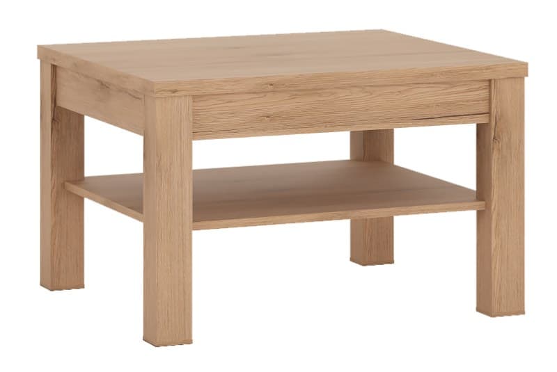 Couchtisch -  LB ca. 75x75 cm, Eiche Dekor