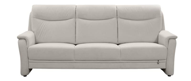 Sofa - 3-Sitzer, Stoff, Hellgrau