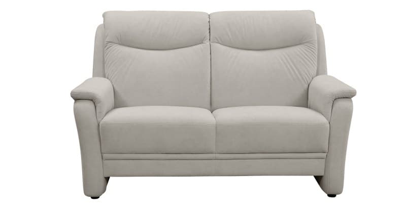 Sofa - 2-Sitzer, Stoff, Hellgrau