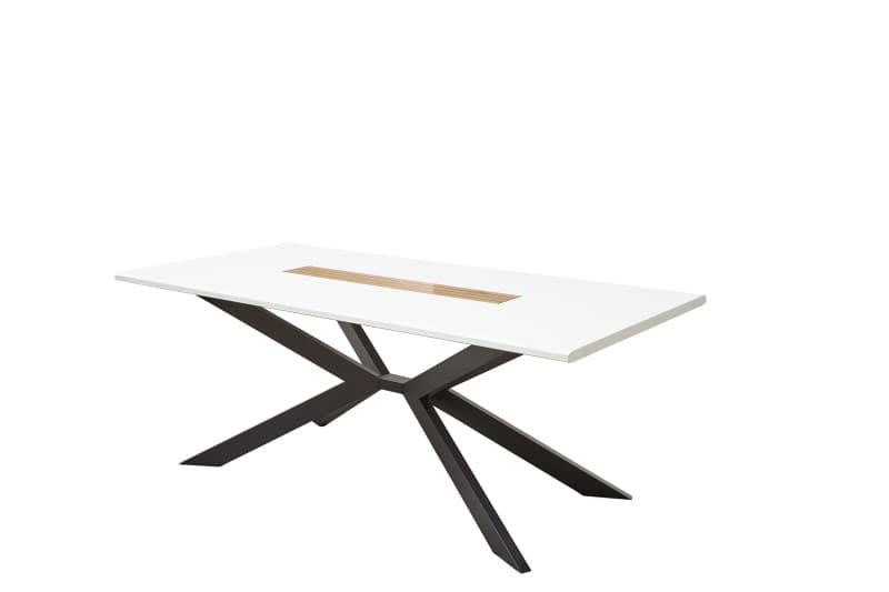 Esstisch - LB ca. 210x100 cm, Weiß