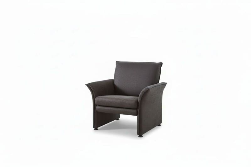 Sessel - Stoff, Schwarz