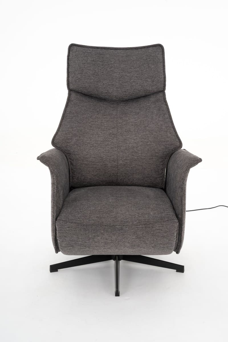Sessel - Relaxfunktion motorisch, Stoff, Anthrazit
