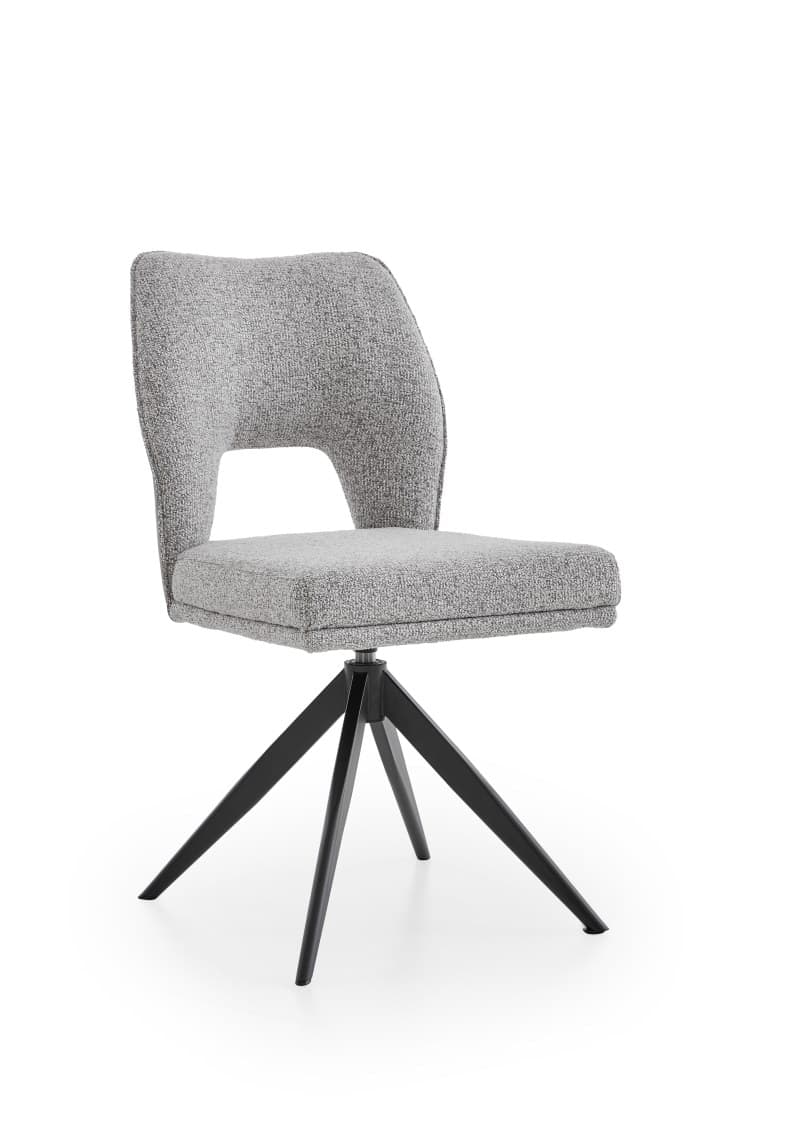 Stuhl - Stoff, Taupe