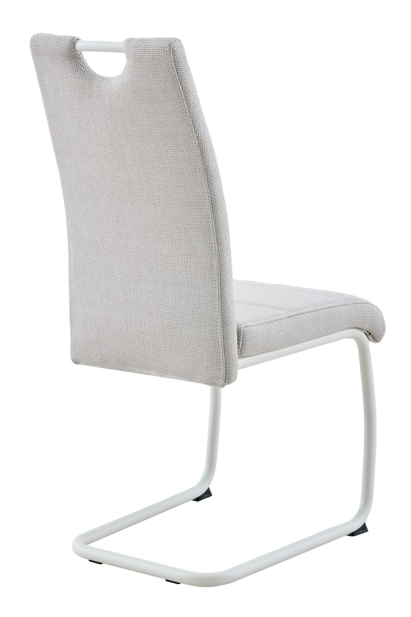 Freischwinger - Stoff, Beige