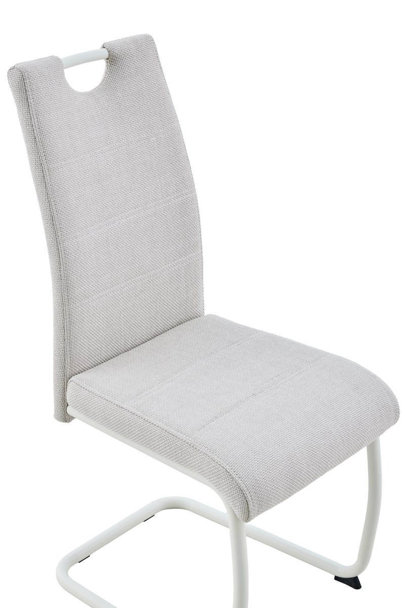 Freischwinger - Stoff, Beige