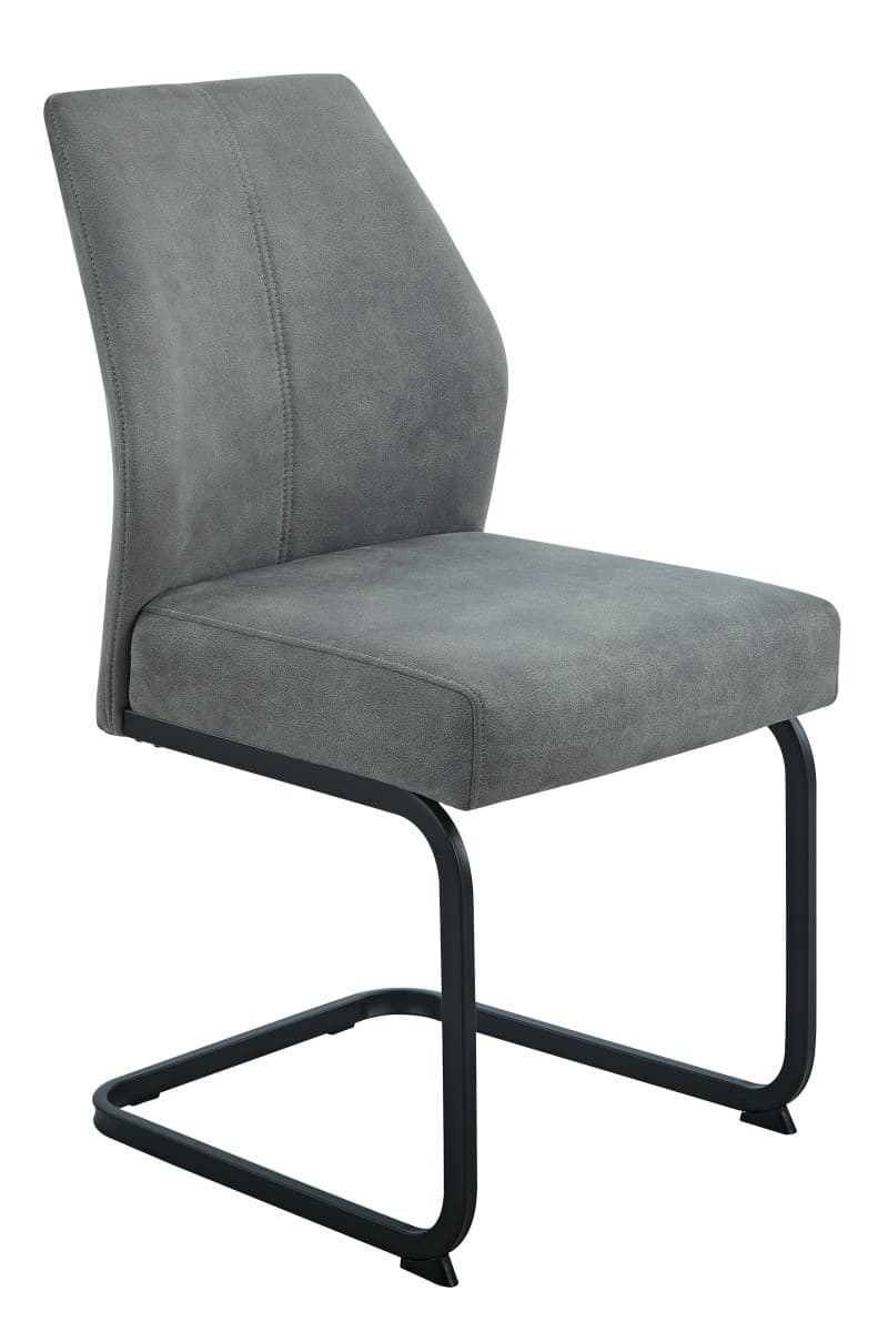 Freischwinger - Stoff, Vintage Anthrazit
