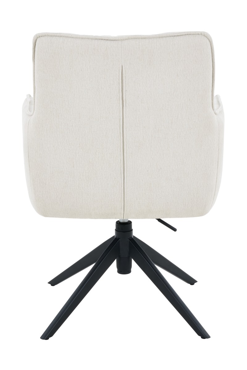 Armlehnstuhl - drehbar, höhenverstellbar, Webstoff, Beige