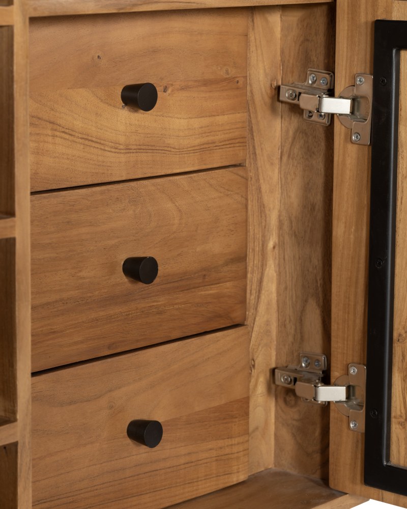 Highboard - Akazie massiv