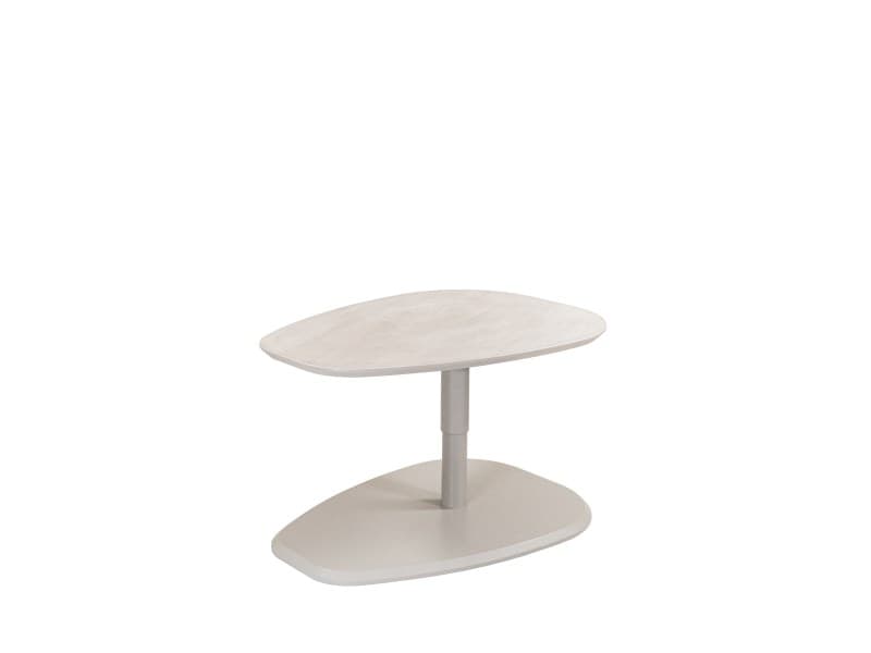 Couchtisch - höhenverstellbar, LBH ca. 80x60x47-65 cm, Steingrau