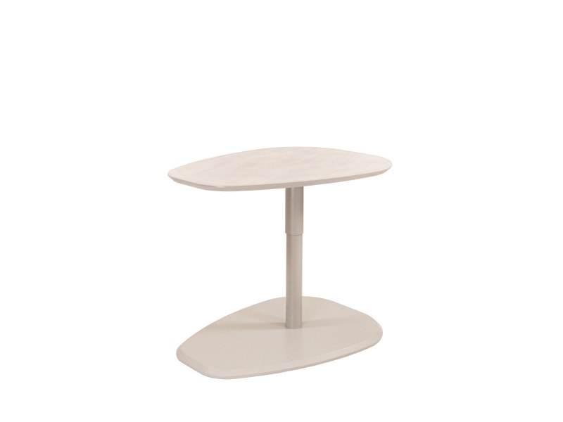 Couchtisch - höhenverstellbar, LBH ca. 80x60x47-65 cm, Steingrau