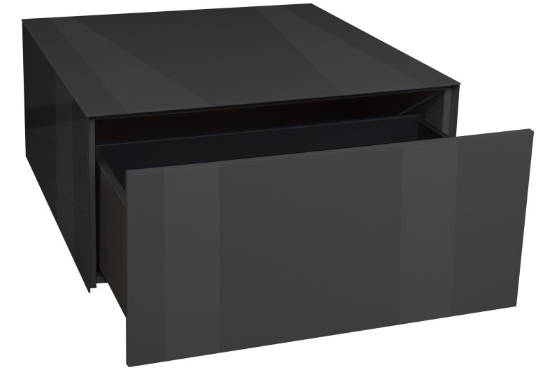 Couchtisch - LB ca. 75x75 cm, Anthrazit