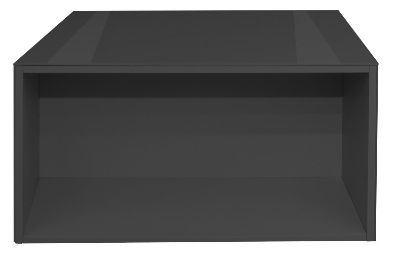 Couchtisch - LB ca. 75x75 cm, Anthrazit