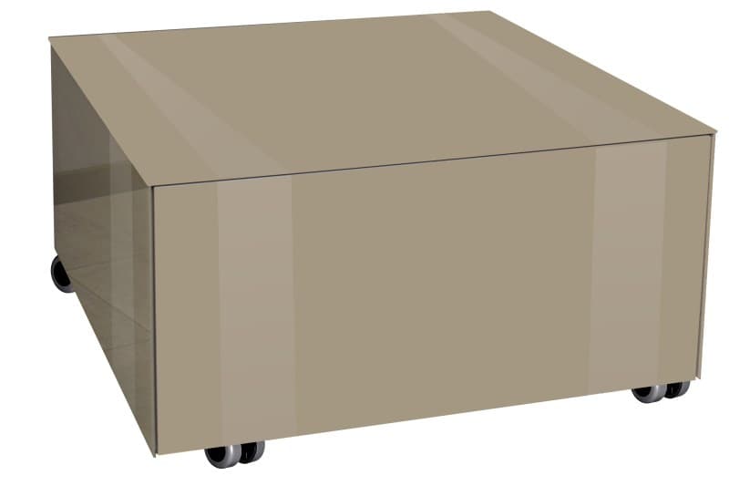 Couchtisch - LB ca. 75x75 cm, Taupe