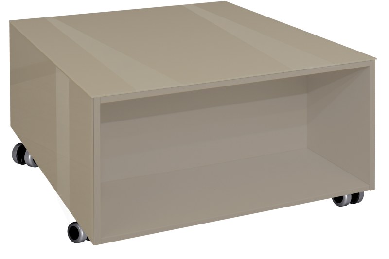 Couchtisch - LB ca. 75x75 cm, Taupe