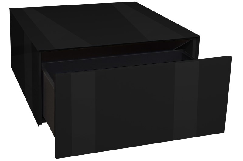 Couchtisch - LB ca. 75x75 cm, Schwarz
