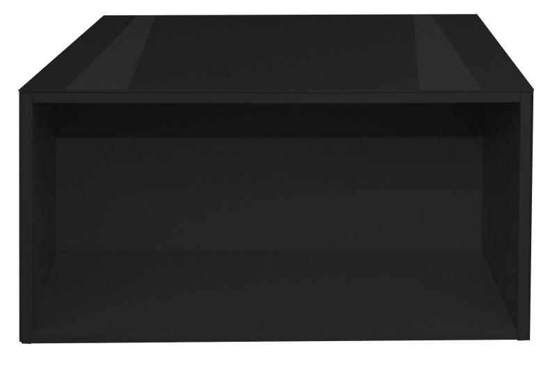 Couchtisch - LB ca. 75x75 cm, Schwarz