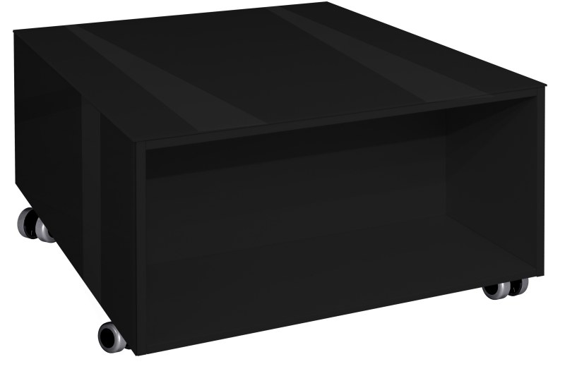 Couchtisch - LB ca. 75x75 cm, Schwarz