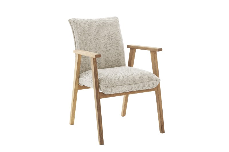 Armlehnstuhl - Stoff, Beige