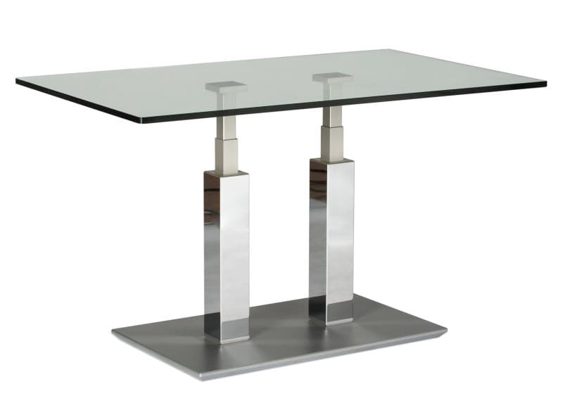 Couchtisch - LBH ca. 110x70x46 cm, Glas