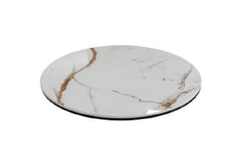 Platzierbarer Drehteller - Ø ca. 55 cm, Keramik, Marmoroptik