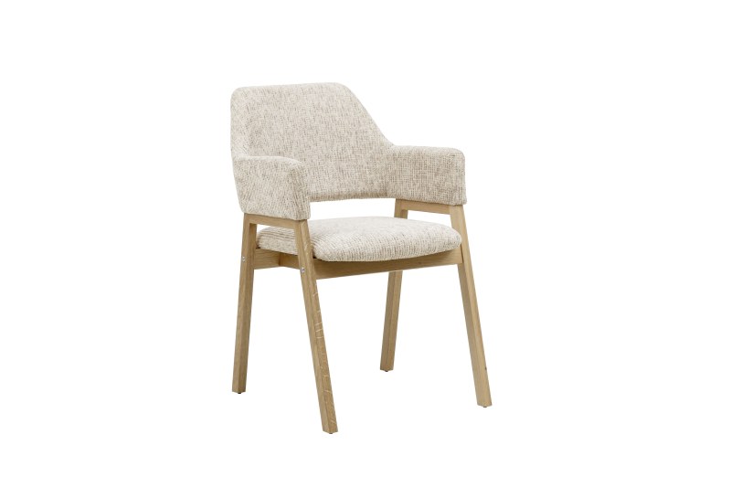 Armlehnstuhl - Stoff, Beige