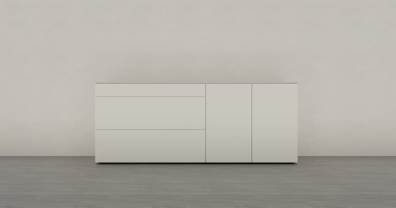 Sideboard EM Pan -Weiß matt
