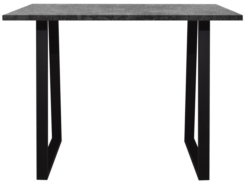 Bartresentisch - LB ca. 120x70 cm, Graphit, Schwarz